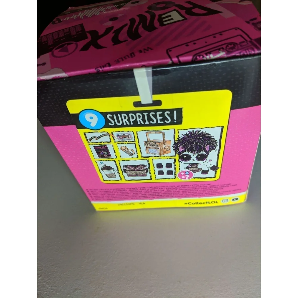 Disco Doggie NEW in box LOL surprise remix pet purple blue curly hair